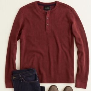 Bonobos Waffle Henley Shirt XL